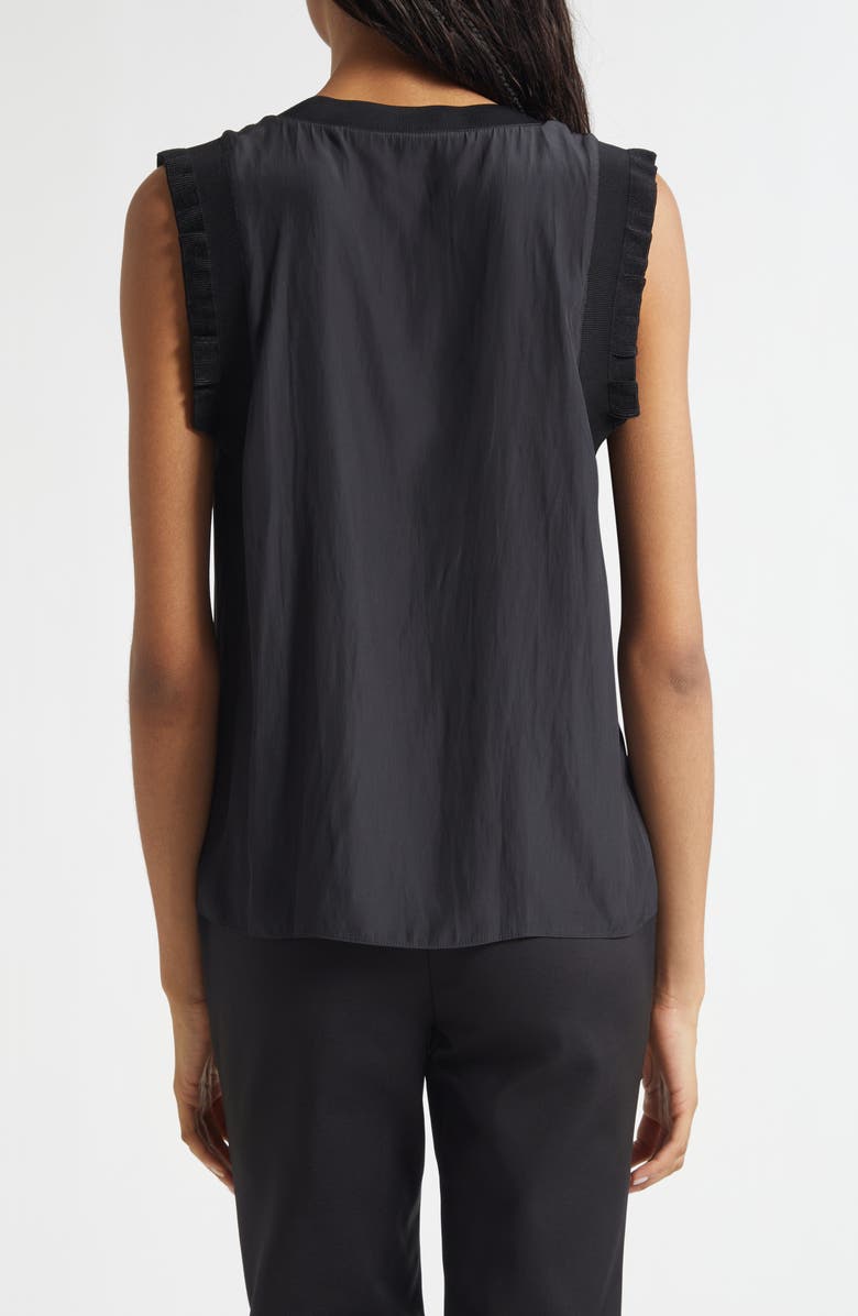 Ramy Brook Zandra Ruffle Trim Sleeveless Top, Alternate, color,