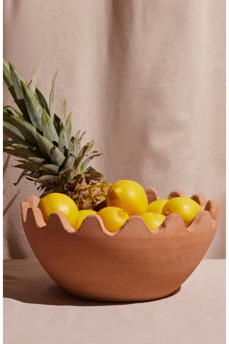 Ena Terracotta Bowl, Alternate, color, Terracotta