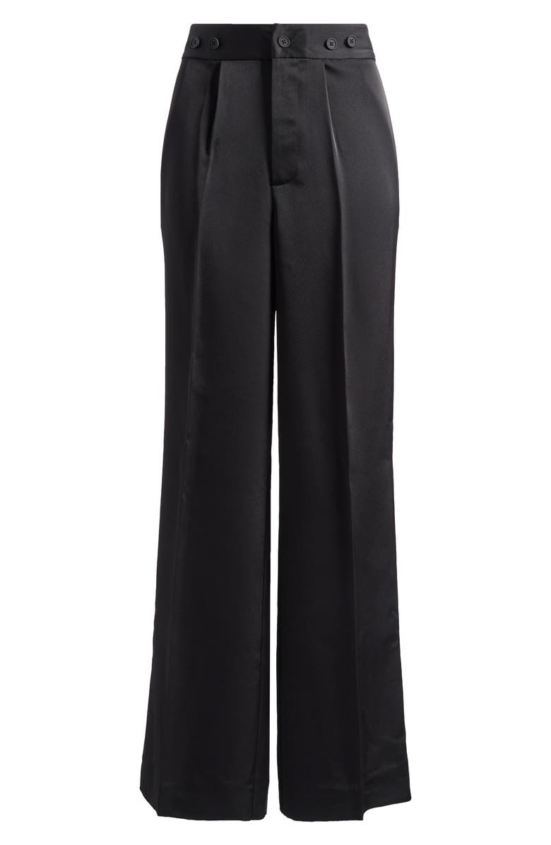 AllSaints Myrtle Flare Pants, Main, color, Black