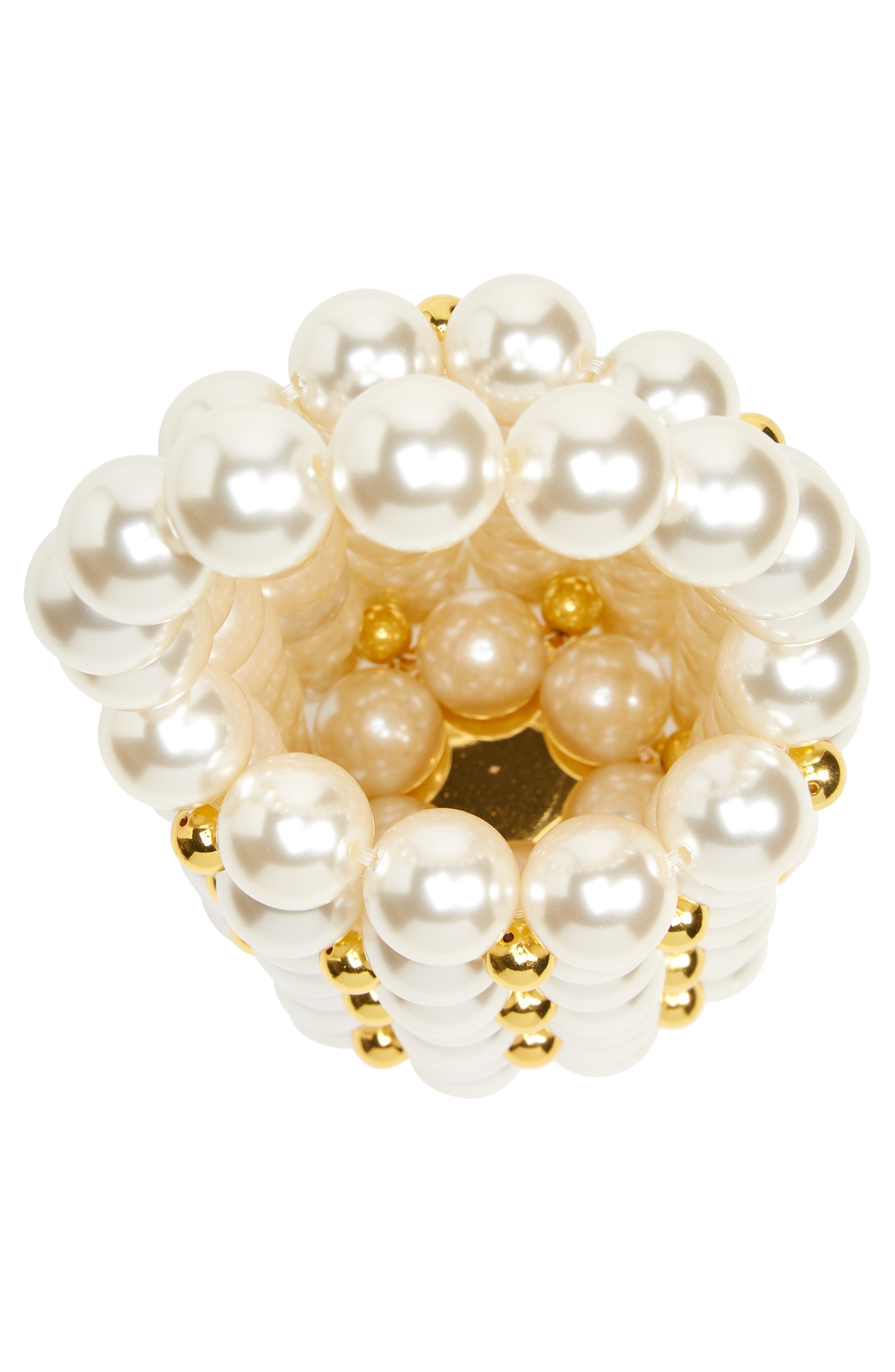 The Comino Handbag, Alternate, color, PEARL