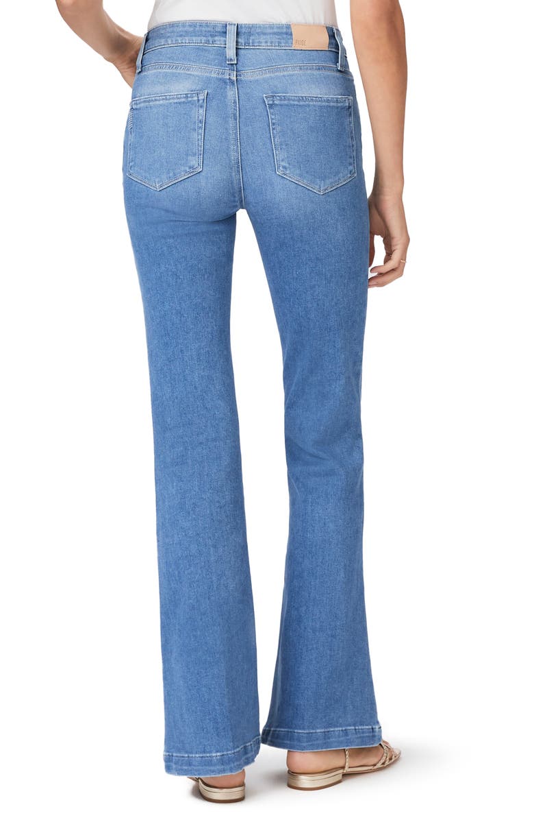 PAIGE Genevieve High Waist Flare Jeans, Alternate, color,