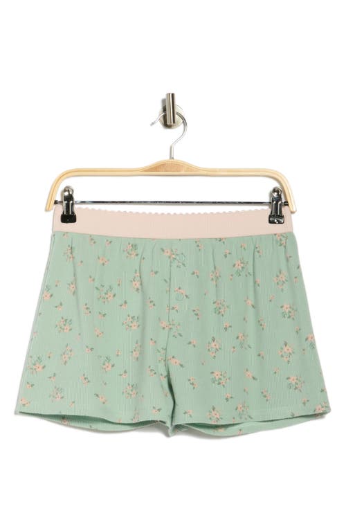 Honeydew Road Trip Pajama Shorts In Blue