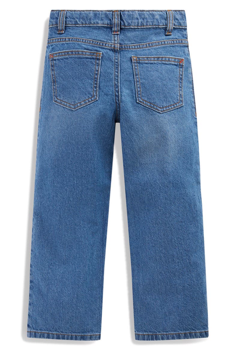 Kids' Relaxed Jeans, Alternate, color, MID WASH