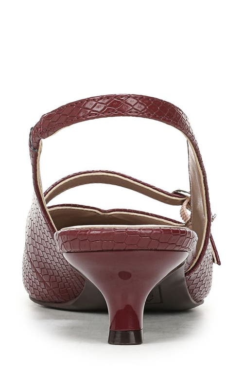 Naturalizer Grayon Kitten Heel Slingback Pump