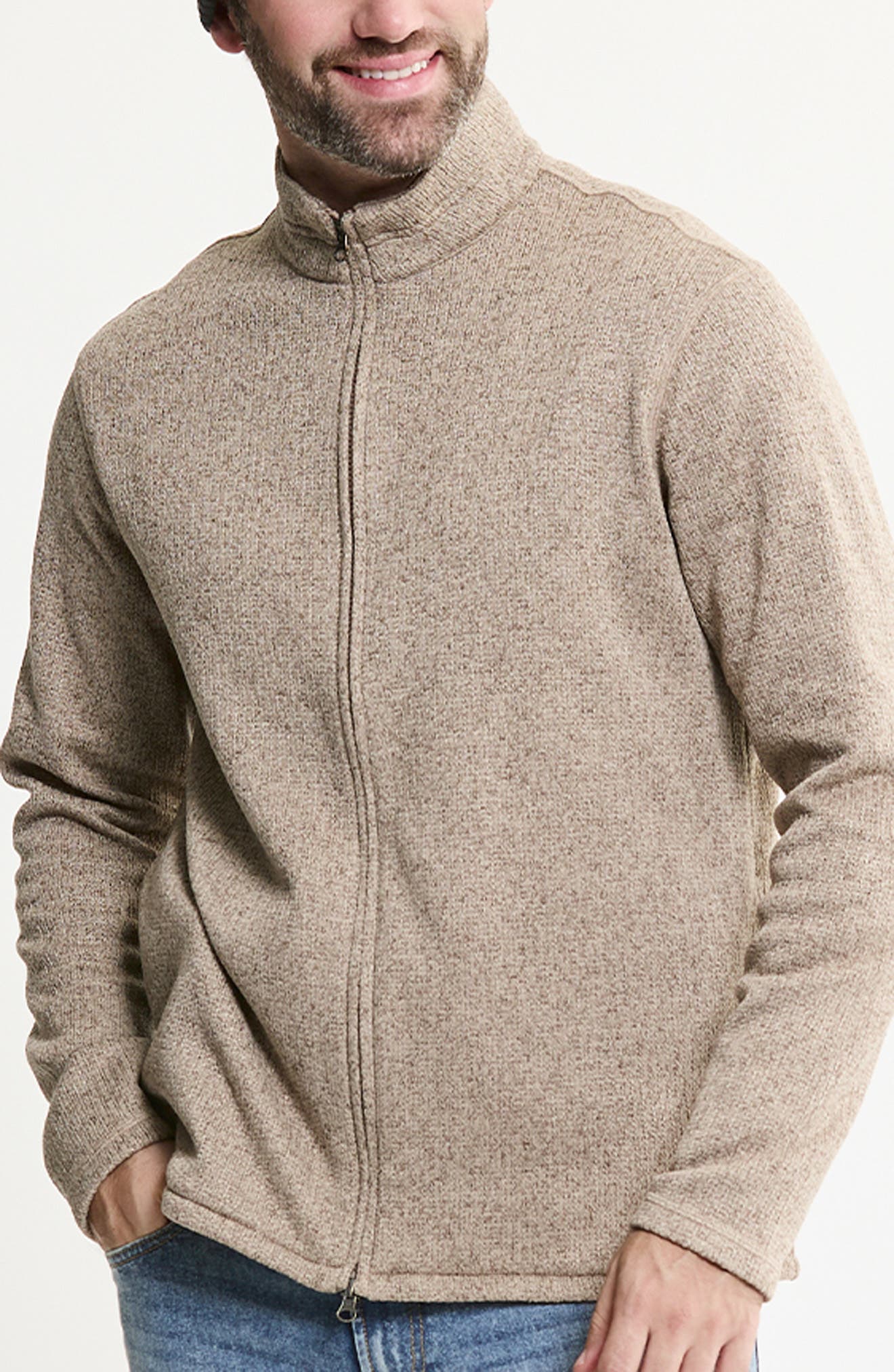 Sweater Fleece Full Zip Jacket