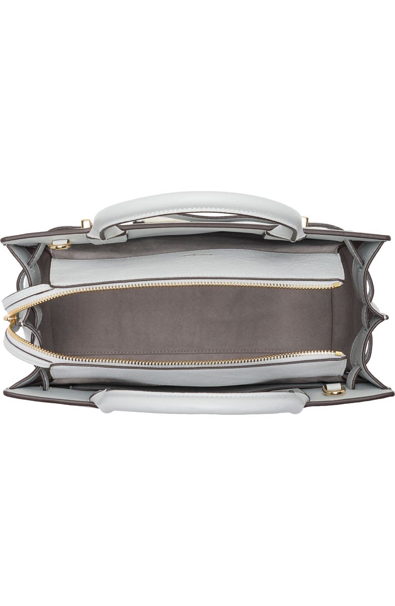 Kate Spade New York medium deco leather satchel, Alternate, color, Stone Path