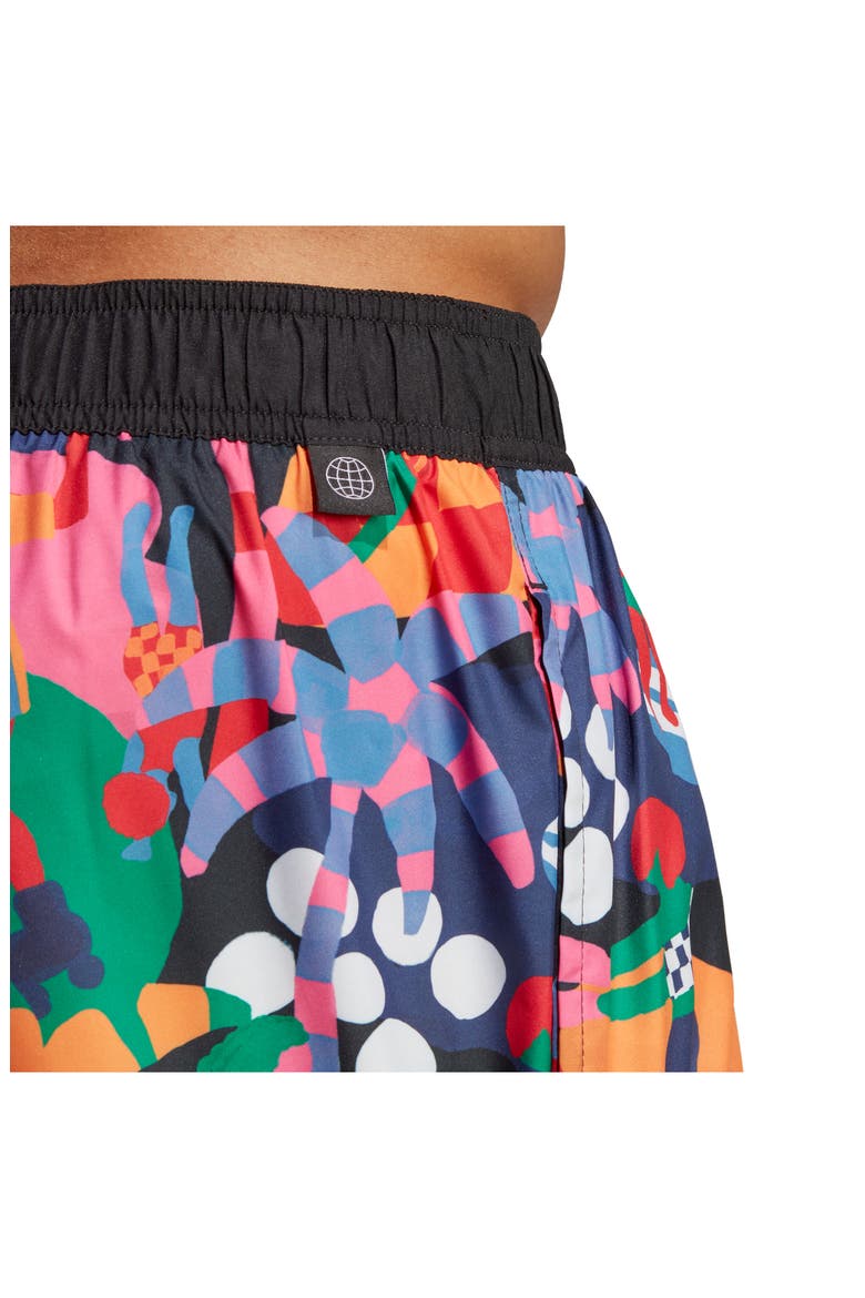 Farm UniteFit Swim Trunks, Alternate, color, BLACK/ SCARLET/ INK