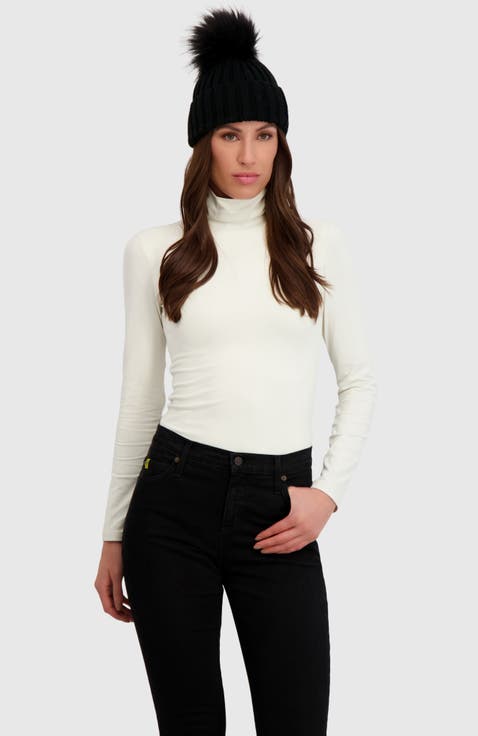 Beanie Hat With Fur-Free Fox (Faux Fur) Pompom