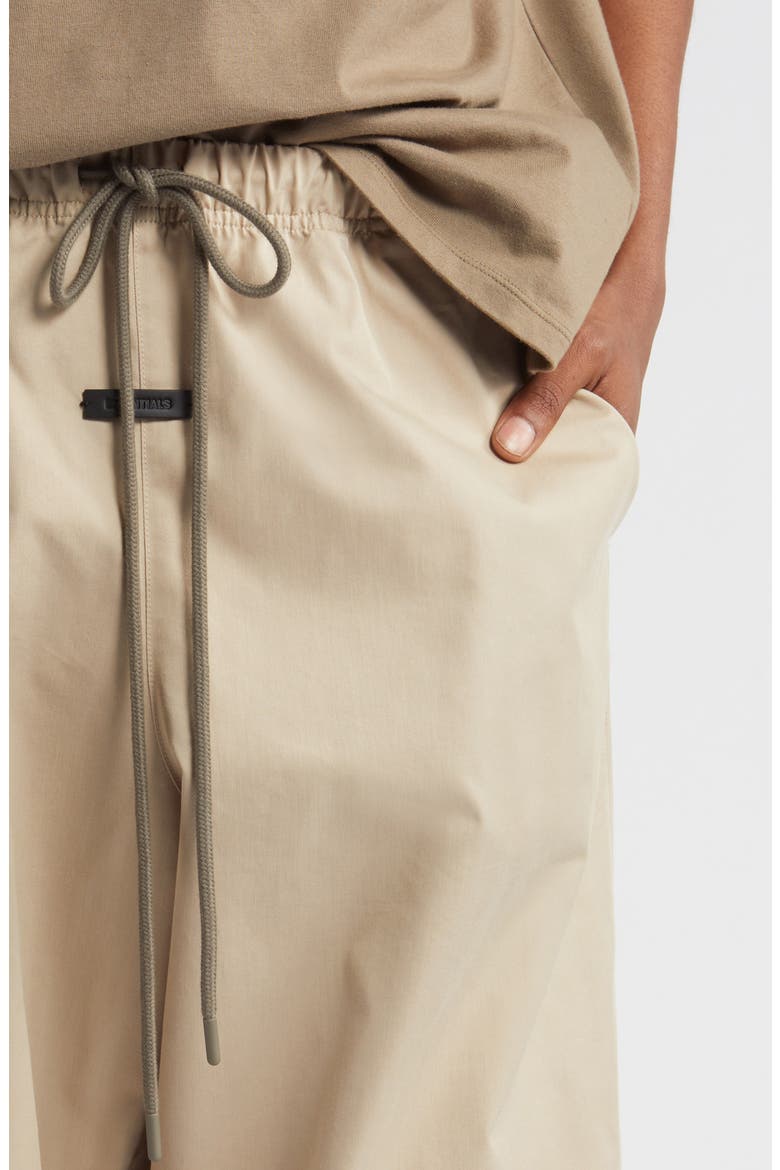 Essentials Twill Drawstring Lounge Pants, Alternate, color, MINK