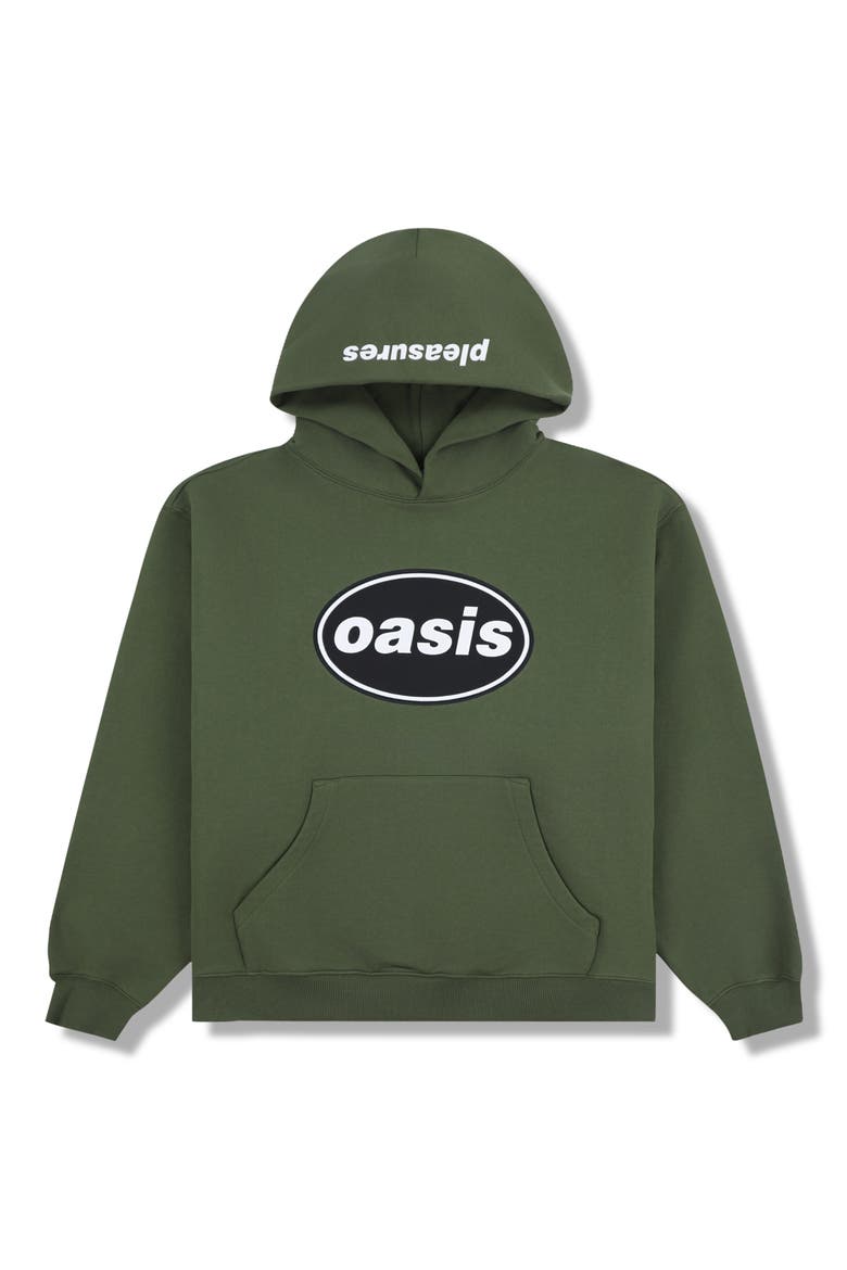 Knebworth Hoodie, Alternate, color, OLIVE