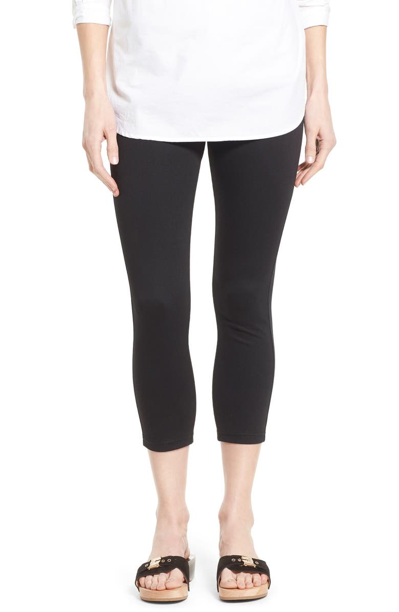 Hue 'Super Smooth' Denim Capris, Main, color,