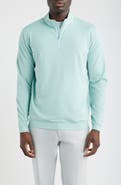 Peter Millar Perth Stripe Quarter Zip Performance Pullover