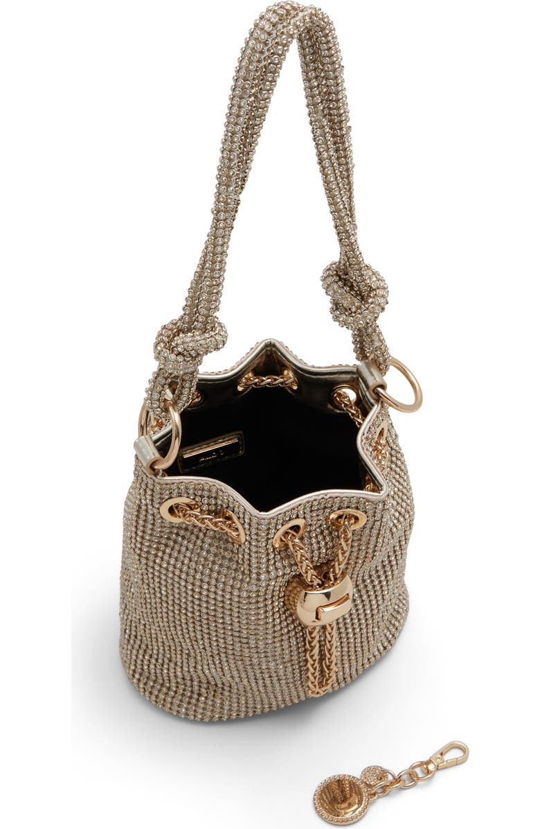 ALDO Marvelax Mesh Bucket Bag, Alternate, color,