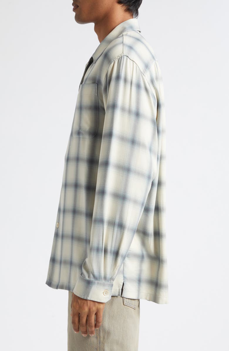 OUR LEGACY Every Check Button-Up Shirt, Alternate, color, Sacramento Cowboy Viscose