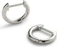 Ana Luisa Sterling Silver Mini Huggie Hoops - Mini Huggie Hoops Silver
