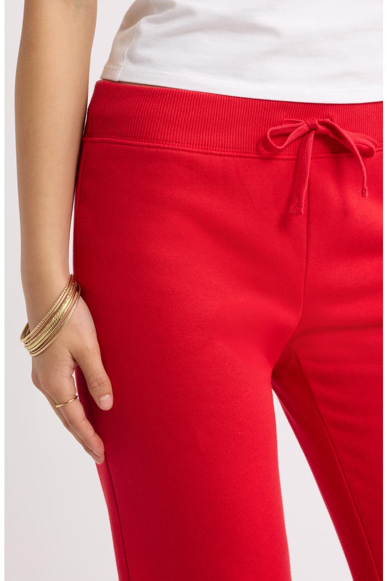Slim Bootcut Pants, Alternate, color, RED PEPPER