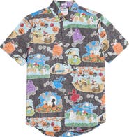 Reyn Spooner Great Pumpkin Charlie Brown Button Front Shirt