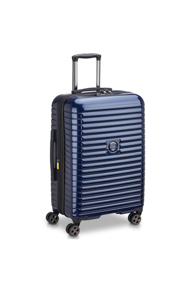 Cruise 3.0 Hardside Expandable 24" Medium Checked Spinner Luggage, Alternate, color, Deep Sea Navy
