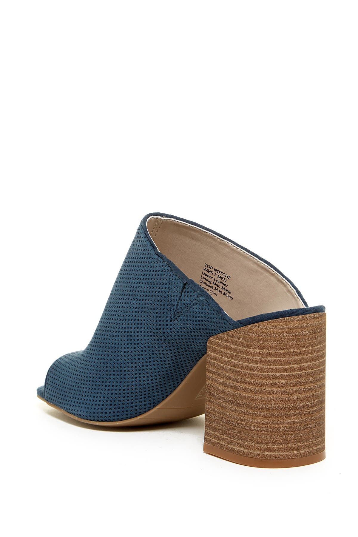 Reaction Kenneth Cole Top Notch Perforated Mule, Alternate, color, 