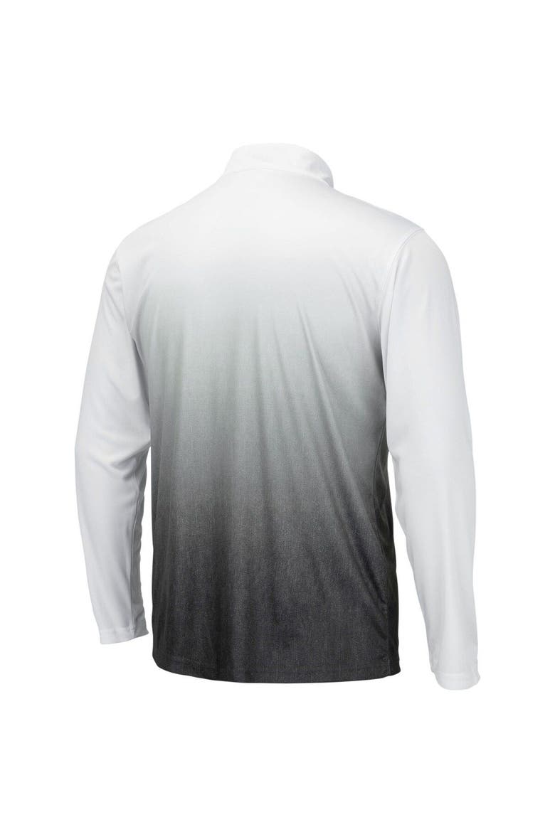 Men's Colosseum Gray Iowa Hawkeyes Magic Team Logo Quarter-Zip Jacket, Alternate, color, Gray