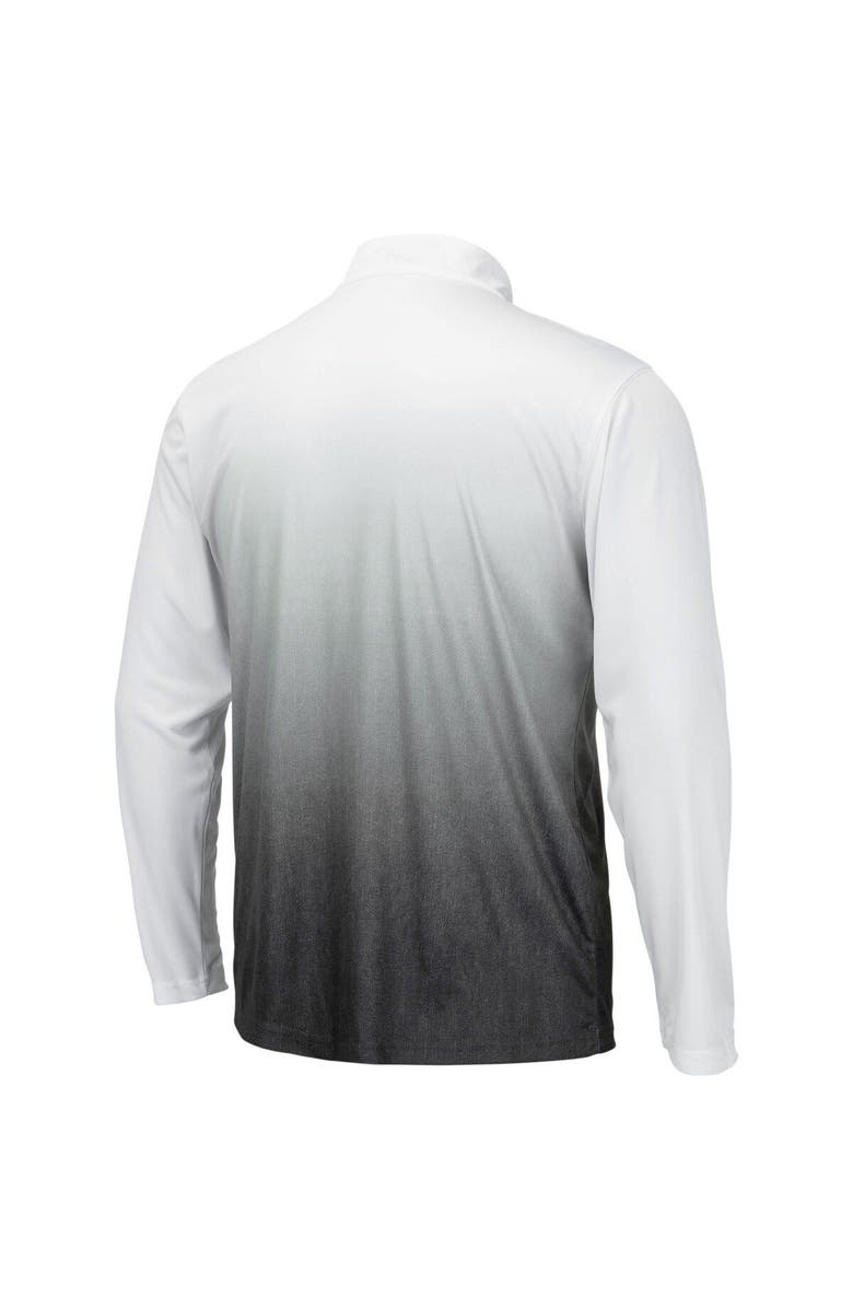 COLOSSEUM Men's Colosseum Gray Iowa Hawkeyes Magic Team Logo Quarter-Zip Jacket, Alternate, color, Gray