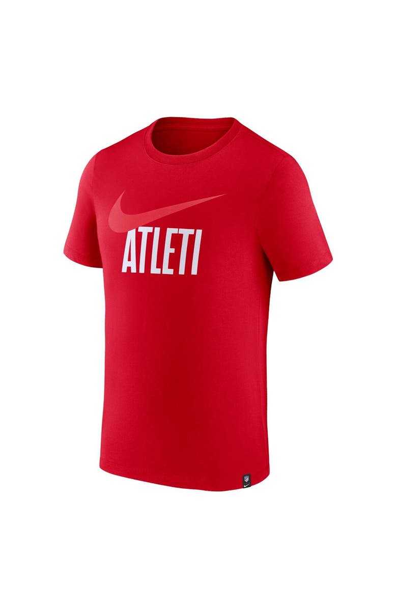 Nike Men's Nike Red Atletico de Madrid Swoosh T-Shirt, Alternate, color, Red