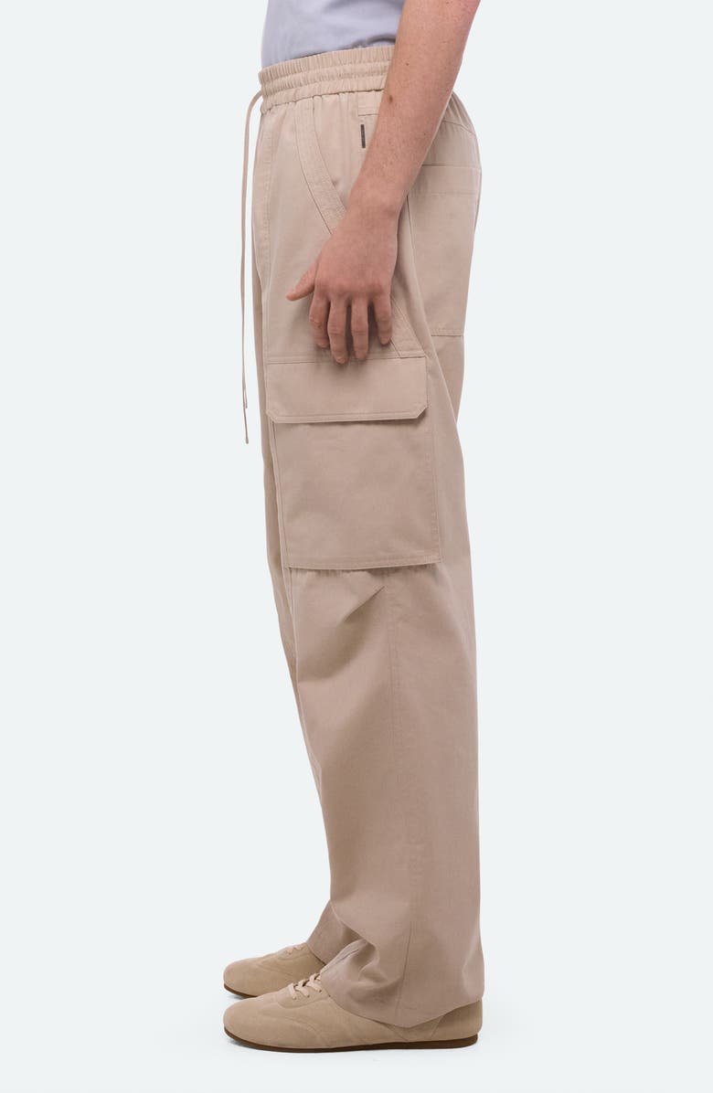 Helmut Lang Pull-On Utility Pants, Alternate, color, Stone