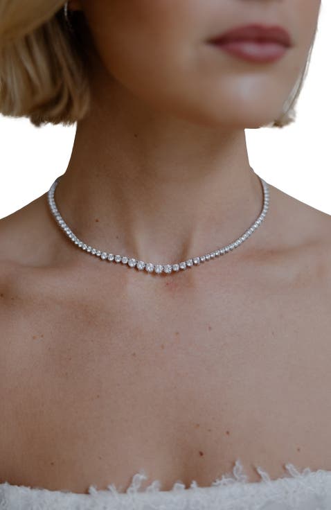 High Society Tennis Necklace