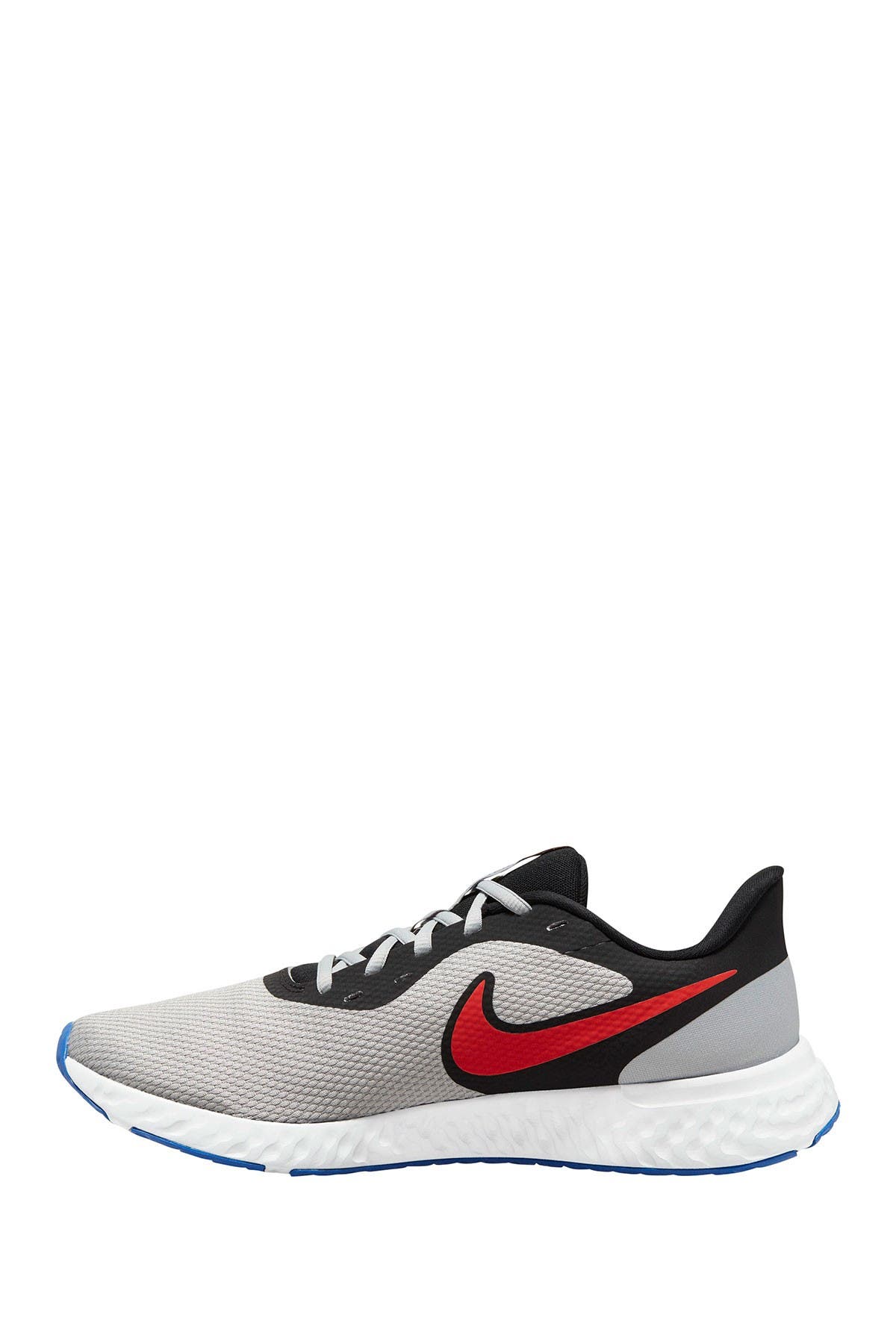 Revolution 5 Running Shoe, Alternate, color, 011 BLACK/CHLE R