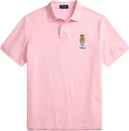 Polo Ralph Lauren Classic Fit Polo Bear Cotton Piqué Polo