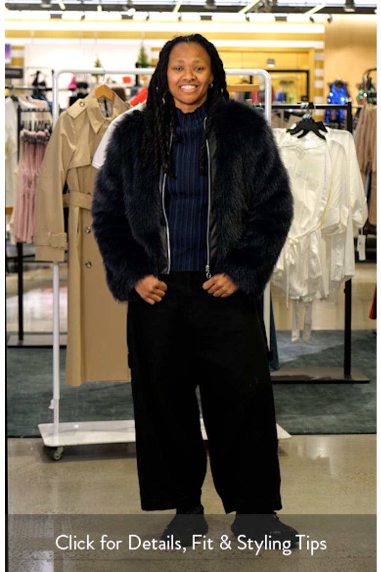 Faux Fur Crop Jacket video