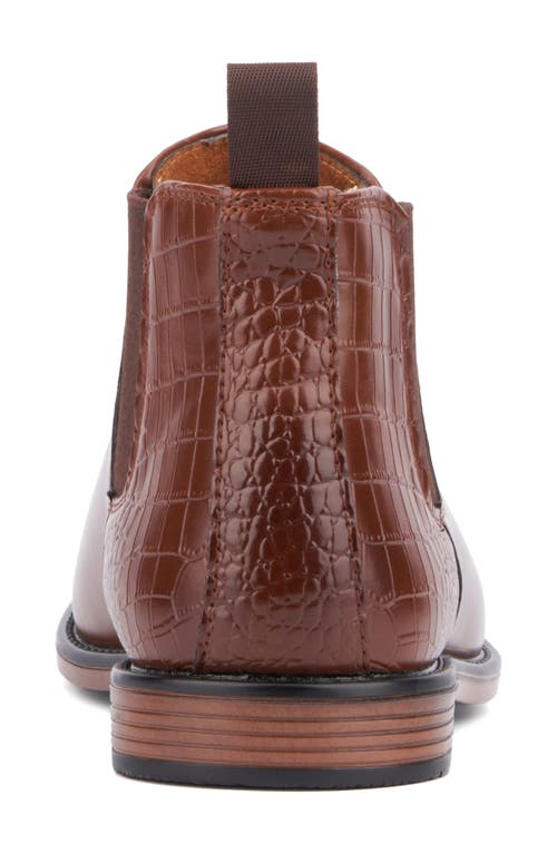 New York And Company Enzo Chelsea Boot In Cognac
