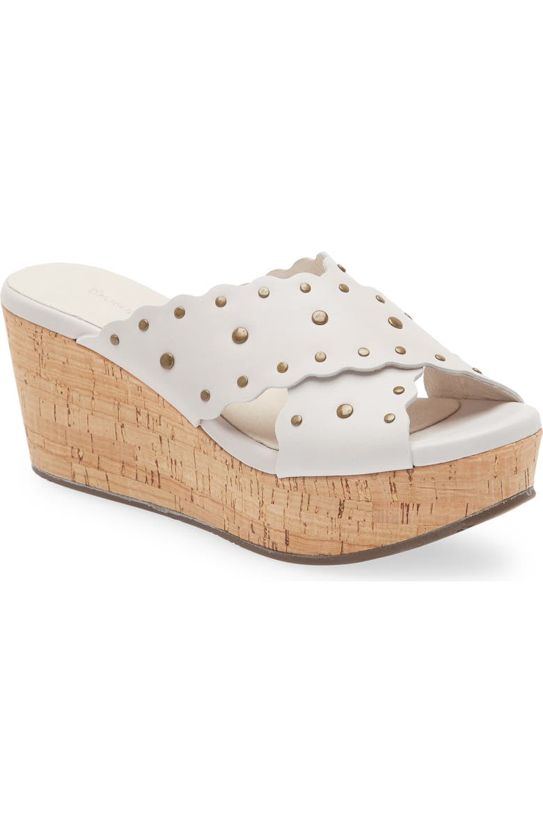 Chocolat Blu Studded Platform Wedge Sandal, Main, color,