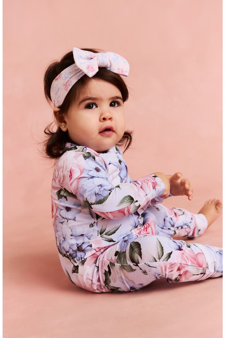 Fitted Convertible One-Piece Pajamas, Alternate, color, BLUE