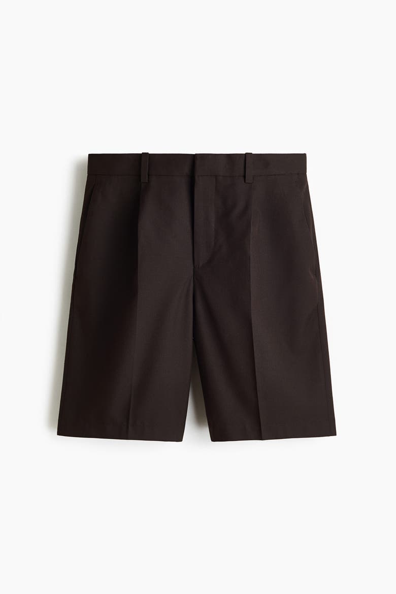 Loose Fit Bermuda Shorts, Alternate, color, Dark brown
