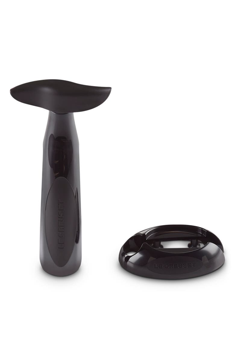 Le Creuset Activ-Ball and Foil Cutter Gift Set, Alternate, color, Silver/Black