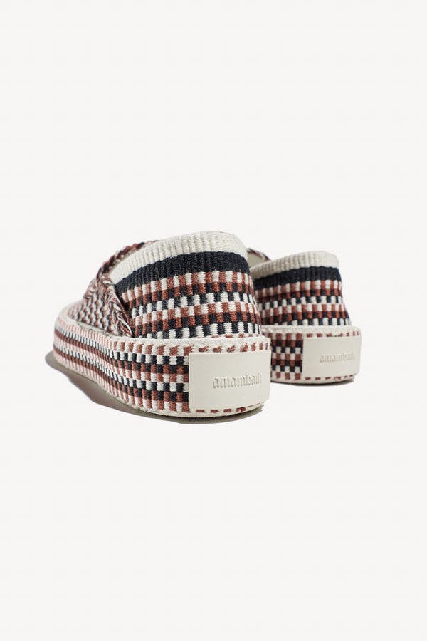 Amambaih Laura Sneaker, Alternate, color, Cognac