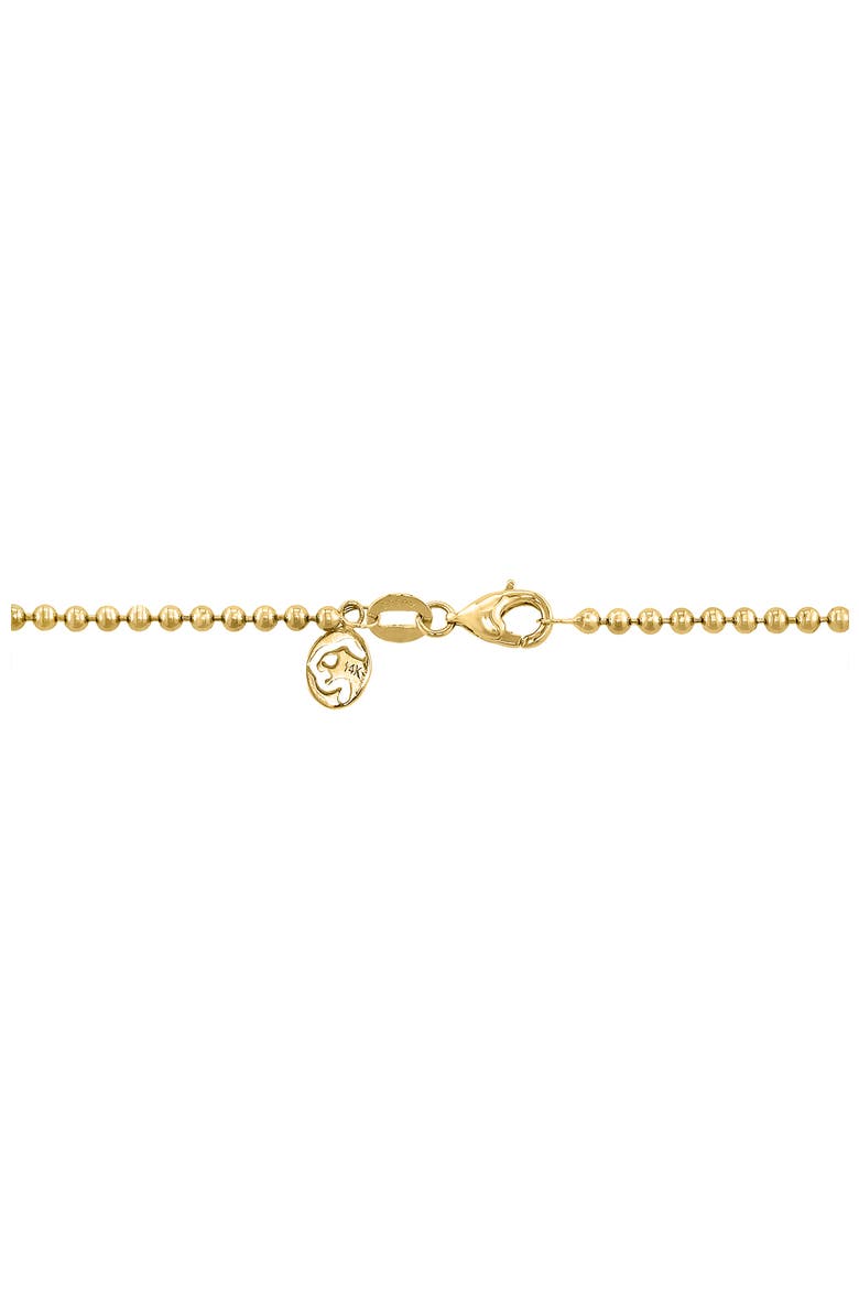 14K Yellow Gold Diamond,Amethyst,London Blue Topaz,Citrine,Madera Citrine,Rhodolite,Peridot Necklace, Alternate, color, Hematite and FW Blush Pearl