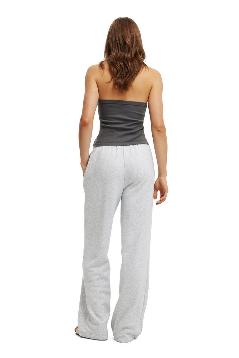 Women's Wide Leg Sweatpant, Alternate, color, Soft Grey Marle