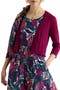 selected Knit Melange Dark Freesia