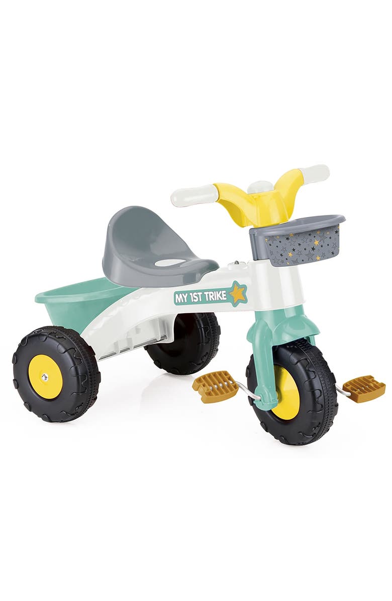 Dolu My First Trike White, Green, Yellow  Ages 2+, Main, color, Multicolored