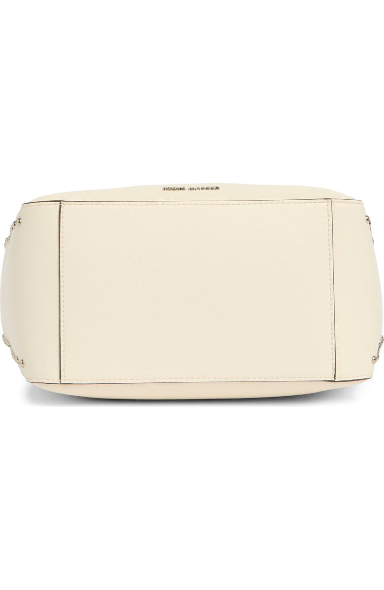 Steve Madden Suri Faux Leather Bucket Bag, Alternate, color, Ivory