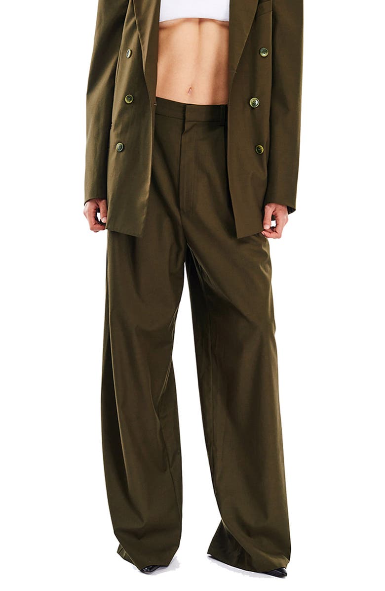 Mother of All Hedi Mid Waist Tailored Pants, Main, color, 