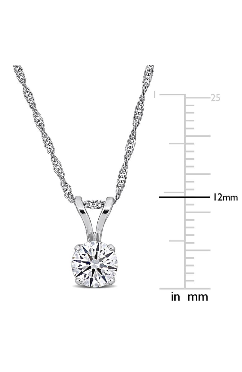 Julianna B. 3/4 CTW Lab-Grown Diamond Solitaire Necklace 14k, Alternate, color, White Gold