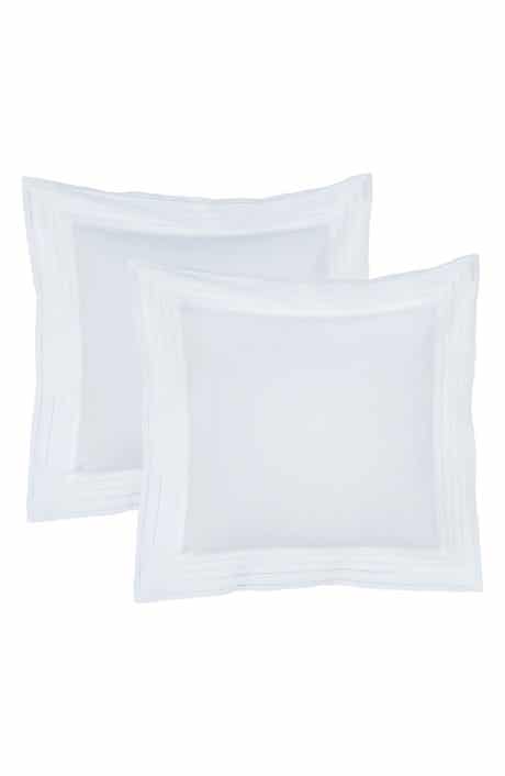 MELANGE HOME Elizabeth Lace Euro Shams