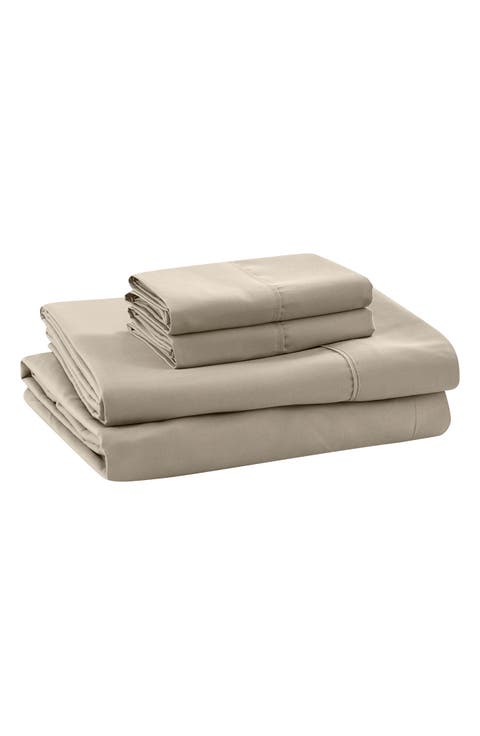 Solid Microfiber Sheet Set