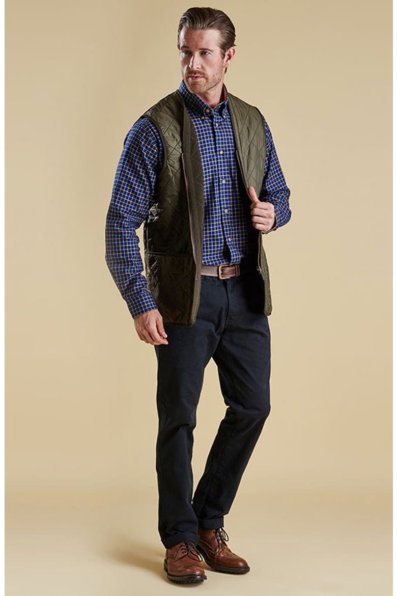 'Polarquilt' Relaxed Fit Zip-In Liner Vest, Alternate, color, OLIVE