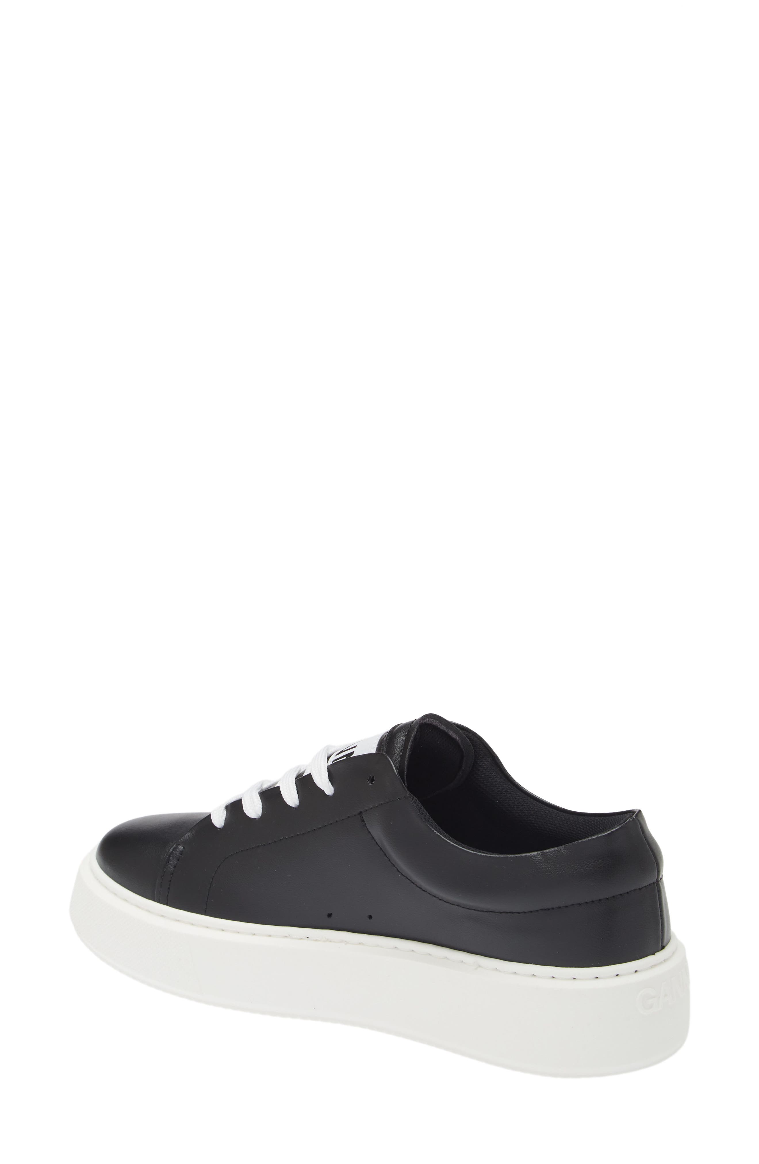 Ganni Platform Sneaker, Alternate, color, 