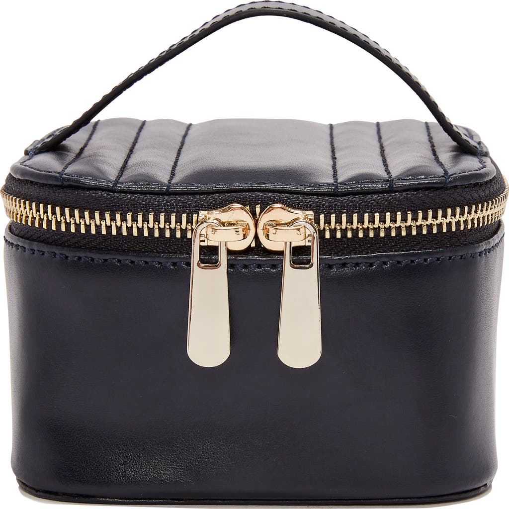 Wolf Maria Zip Jewelry Cube In Blue