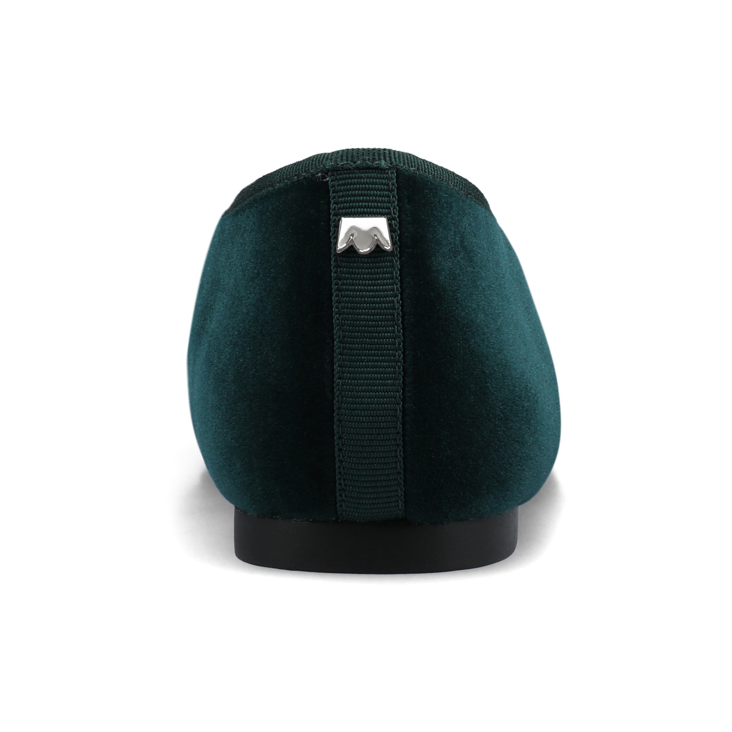 The Hummingbird Jewelry Bow Loafer, Alternate, color, Royal Green